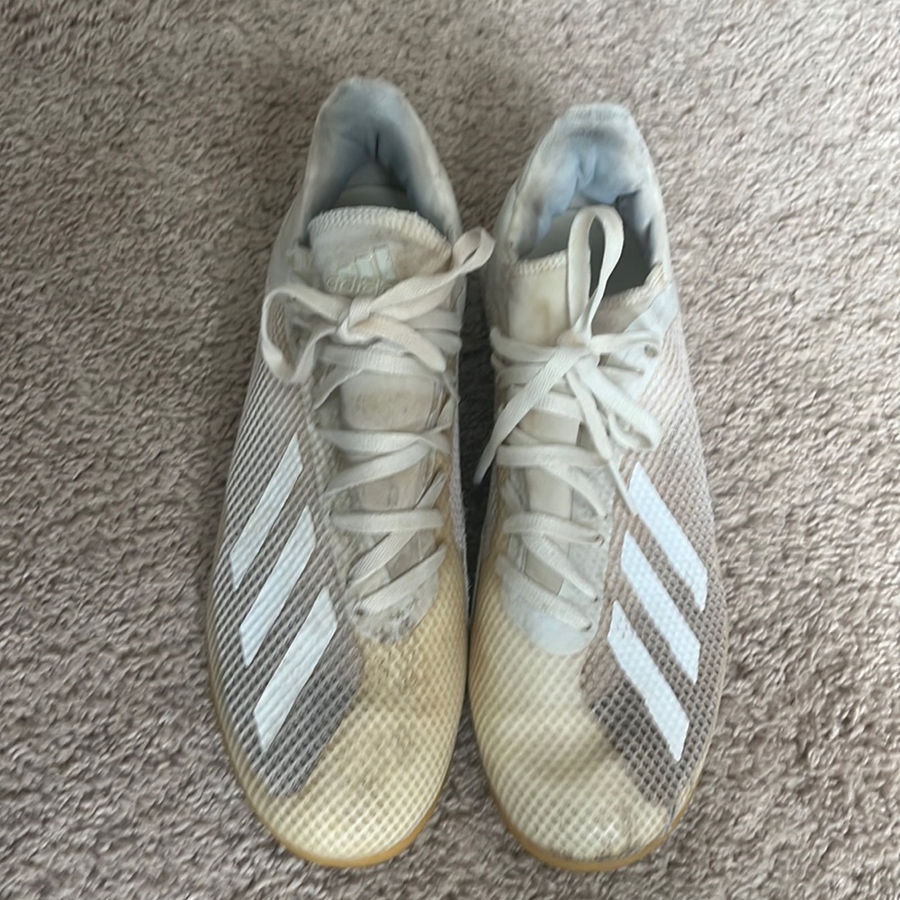Adidas indoor shoes for boy. 7.5